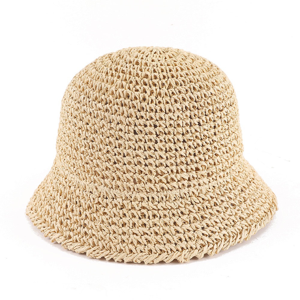 Perle — Bob au crochet en paille (7 coloris)