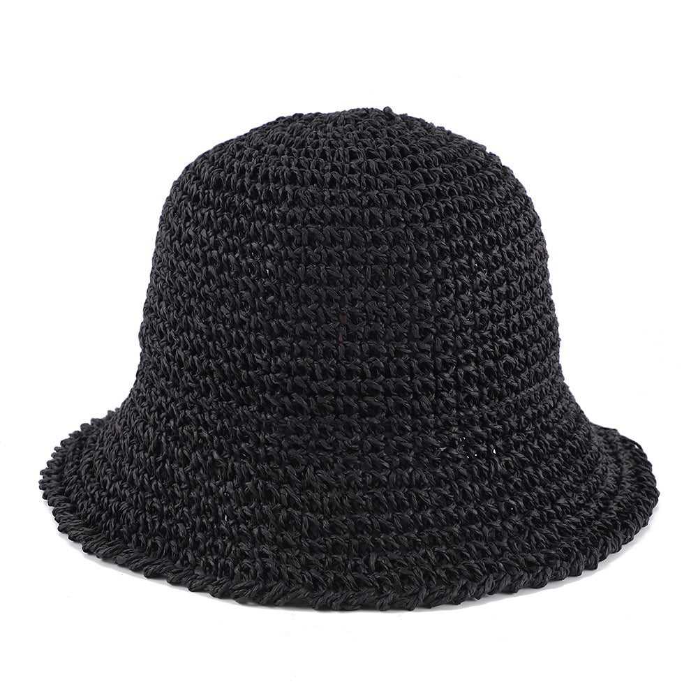Perle — Bob au crochet en paille (7 coloris)