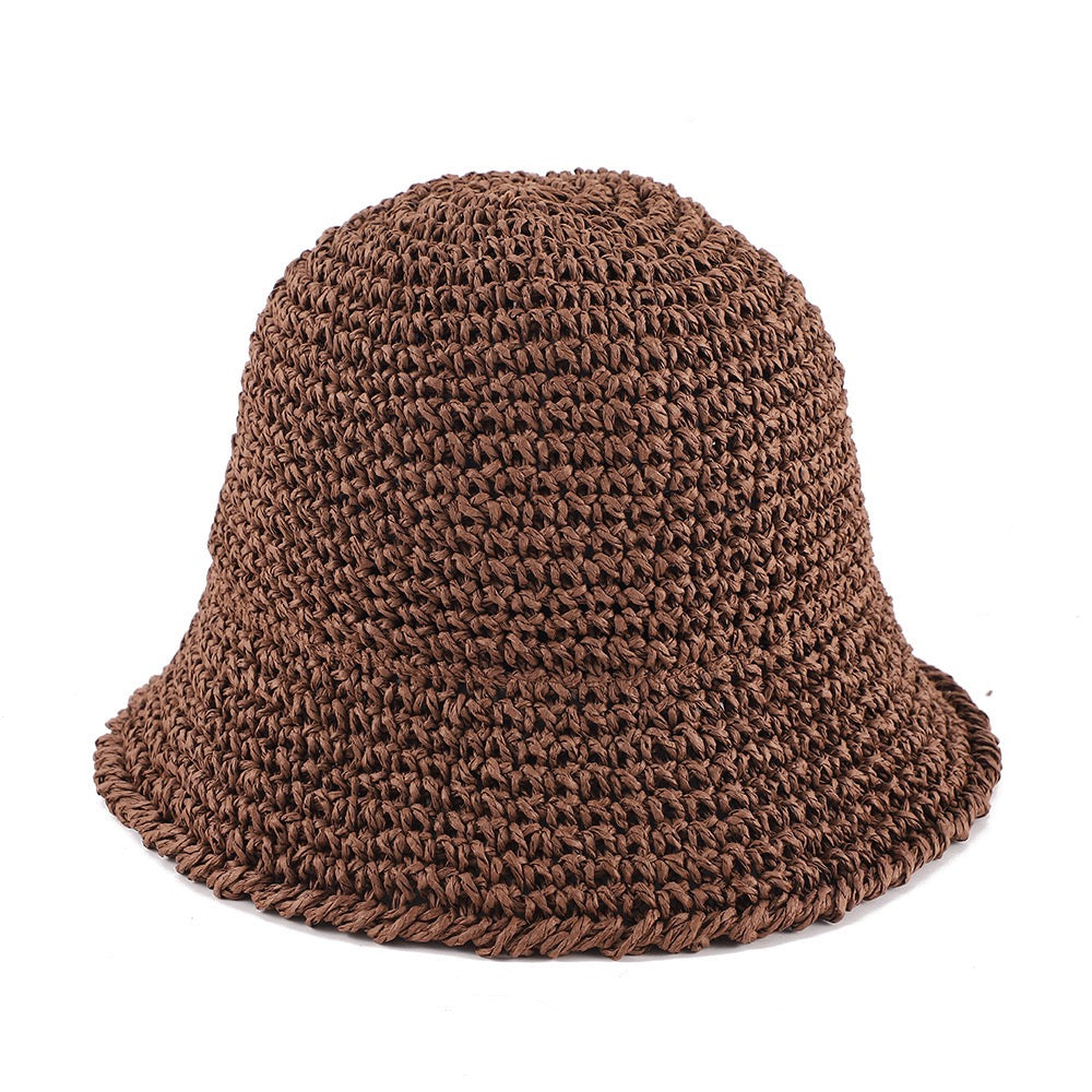 Perle — Bob au crochet en paille (7 coloris)