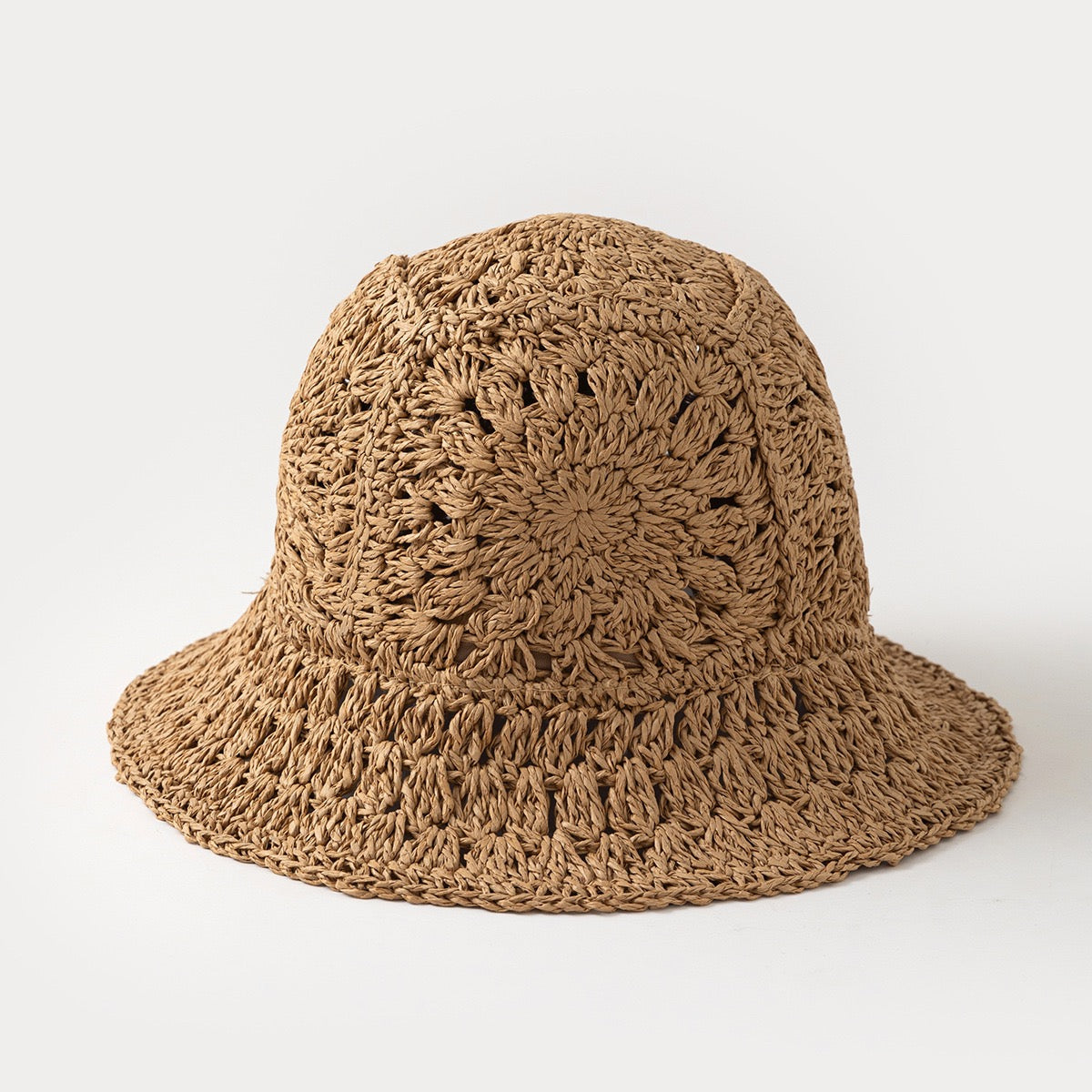 Dune — Visière pare-soleil en paille tressée (3 coloris)